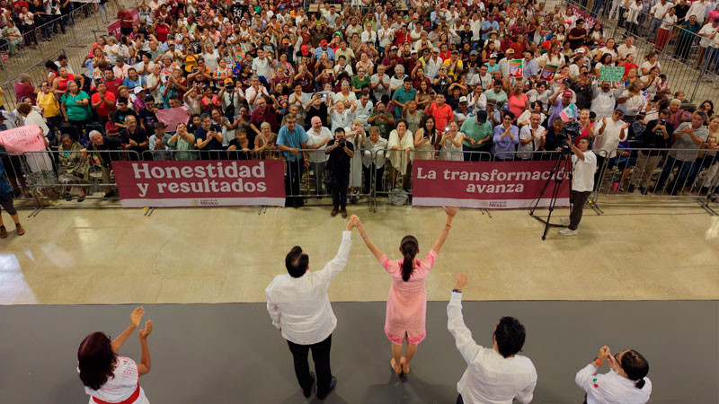 Sheinbaum destaca que más del 90% de los mexicanos se sienten orgullosos gracias a la 4T 