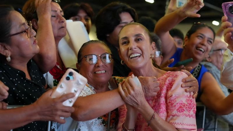 Más de 781 mil personas reciben Programas para el Bienestar en Yucatán: Claudia Sheinbaum 