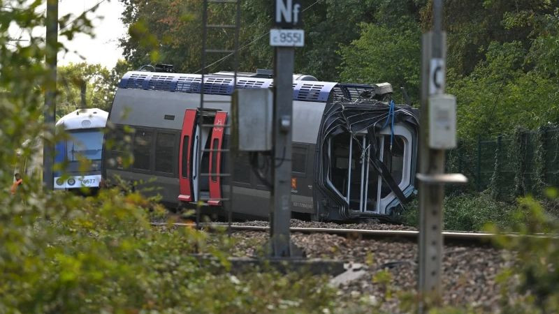 Investigan posible acto criminal tras descarrilamiento de tren en Francia 