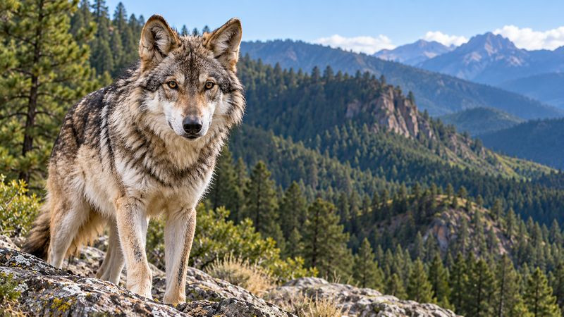 Lobo mexicano regresa a la Sierra Madre Occidental tras más de 50 años de ausencia 