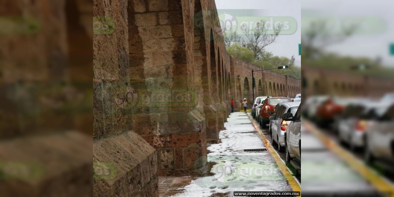Causa daños lluvia y granizada en Morelia - Foto 3 