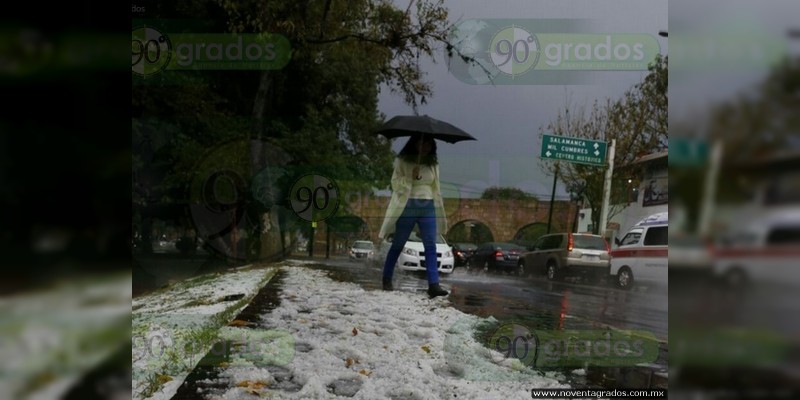 Causa daños lluvia y granizada en Morelia - Foto 6 