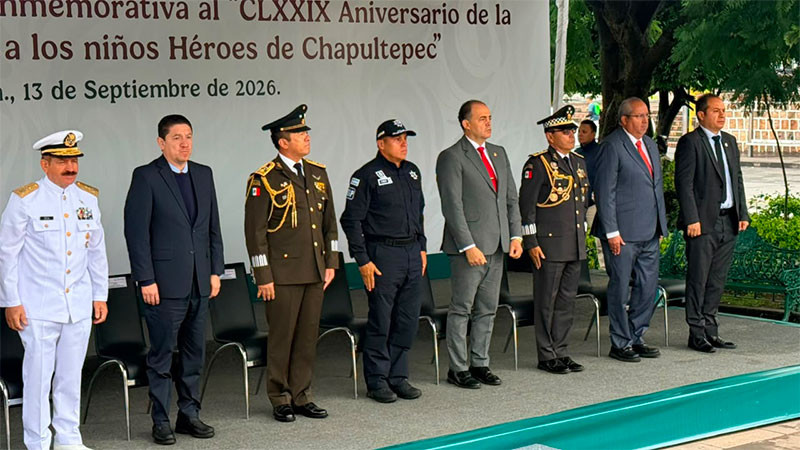 Los Niños Héroes defendieron a México; hoy nos corresponde impedir que intereses extranjeros decidan su destino: Baltazar Gaona 