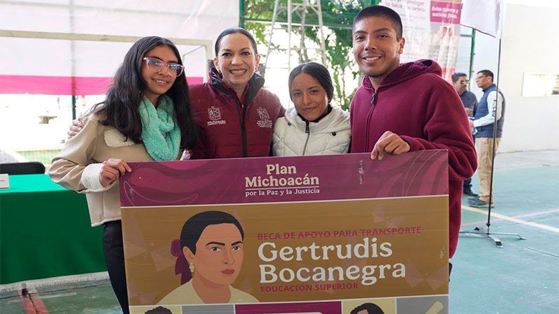 El 21 de septiembre inicia el registro a Becas para el Bienestar en Michoacán 