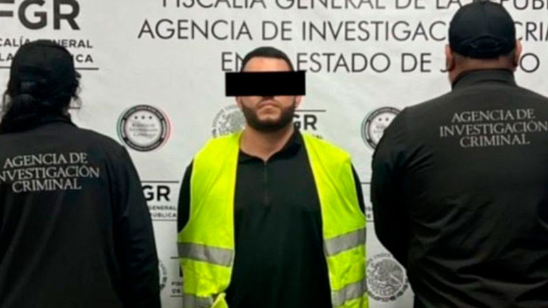 Detienen en Zapopan a "El Canguro", presuntamente vinculado con tráfico de estupefacientes a EEUU 