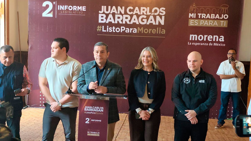 Cuestiona Barragán rezago en dictaminación de iniciativas 