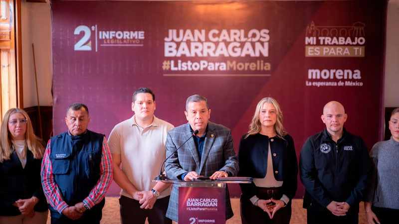Juan Carlos Barragán llega a su Segundo Informe como el diputado más productivo del país 