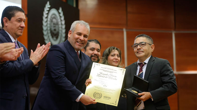 A un año del Nuevo Poder Judicial, avanza la justicia descentralizada en Michoacán: Bedolla  