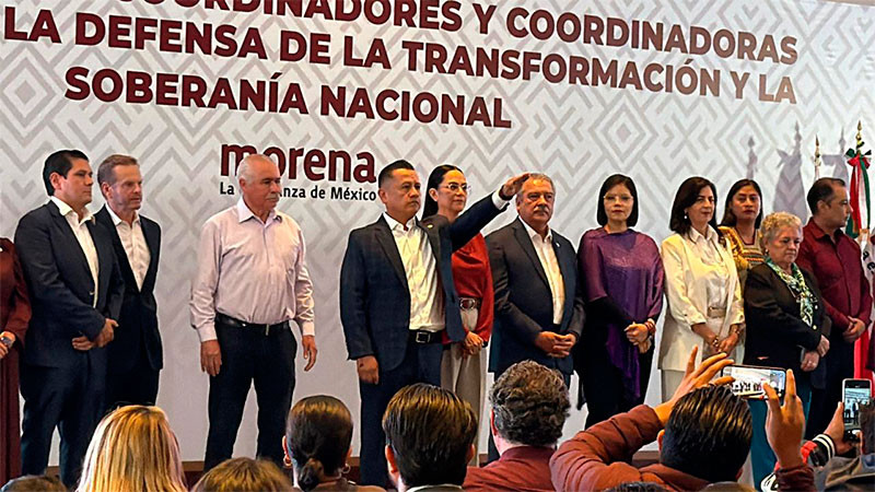 Carlos Torres Piña llama a defender la soberanía nacional y dar continuidad al proyecto de la Cuarta Transformación 
