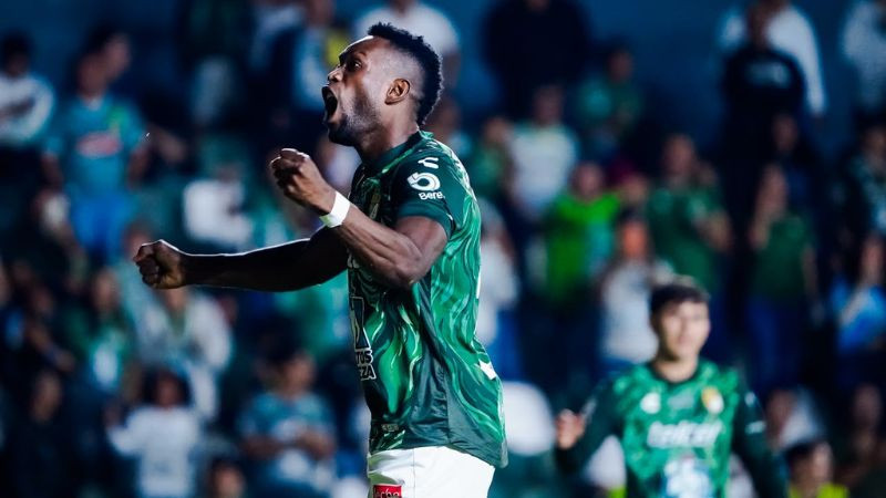 León vence al Atlético de San Luis con doblete de Cambindo 