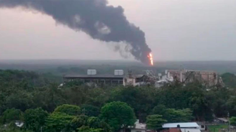 Explosión en planta de sal en Jáltipan, Veracruz, deja tres trabajadores fallecidos 