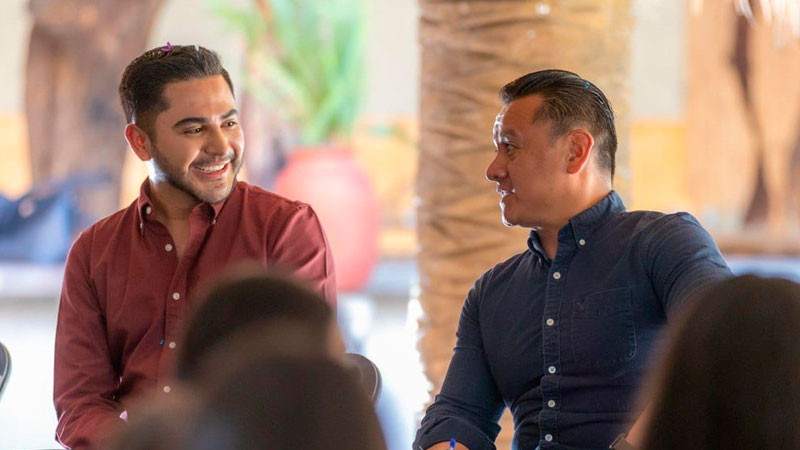 Alexis Velázquez felicita a Carlos Torres Piña por nueva responsabilidad en Michoacán 