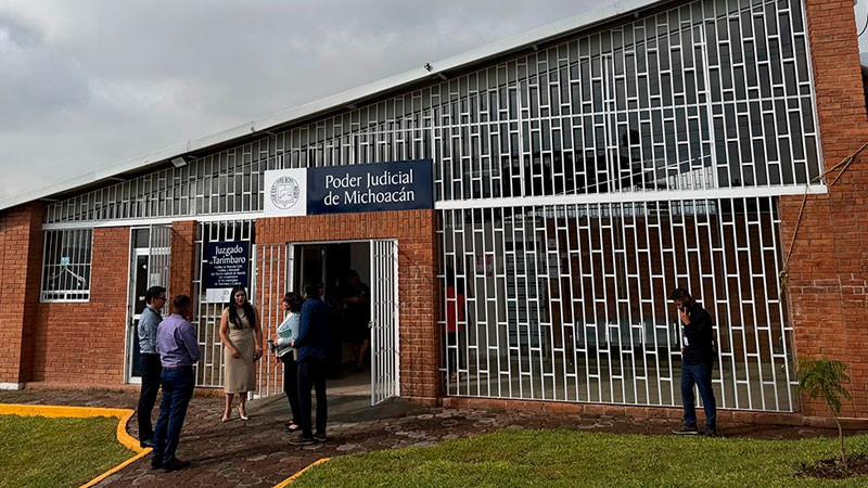 Hoy inician funciones el Juzgado de Tarímbaro y el Juzgado Civil en Línea 