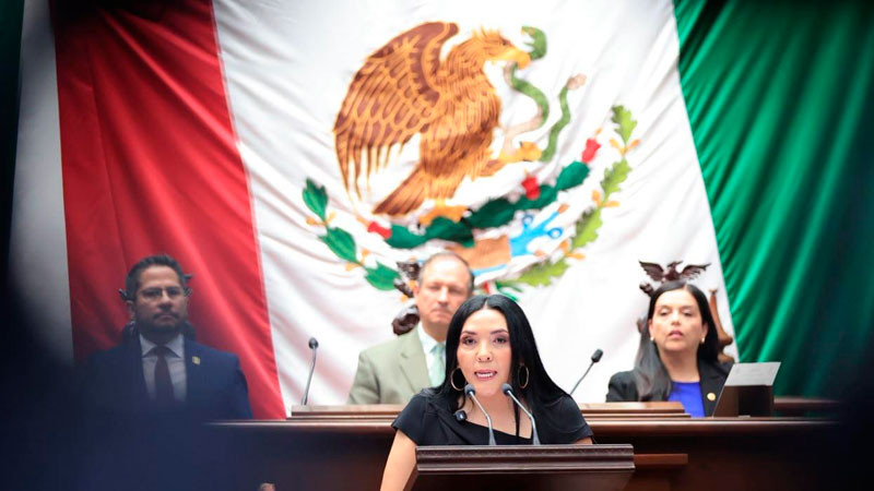 Adriana Campos Huirache exige resultados y responsabilidad al Congreso ante los retos que enfrenta Michoacán 