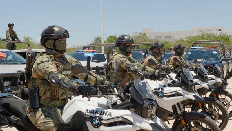 Refuerzan seguridad en Mazatlán; despliegan mil 800 elementos federales 