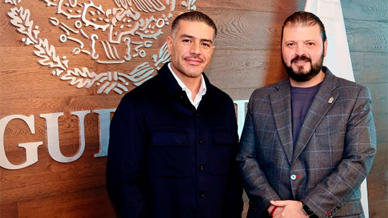 Raúl Zepeda y Harfuch fortalecen coordinación en materia de seguridad 