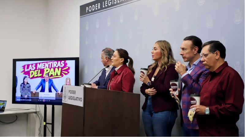 Morena rechaza acuerdo del PAN sobre uso de recursos del Congreso y plantea “8 de 8 Plus” 