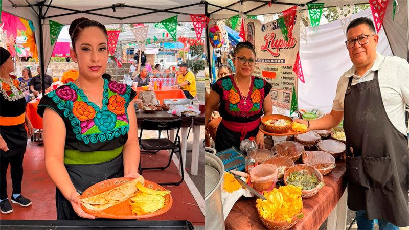  Sefeco Inaugura el 6.º Festival del Pozole y la Quesadilla en Tenencia Morelos 