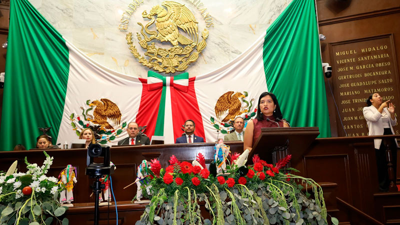 Llama Eréndira Isauro a privilegiar la unidad y los acuerdos en el tercer año legislativo 