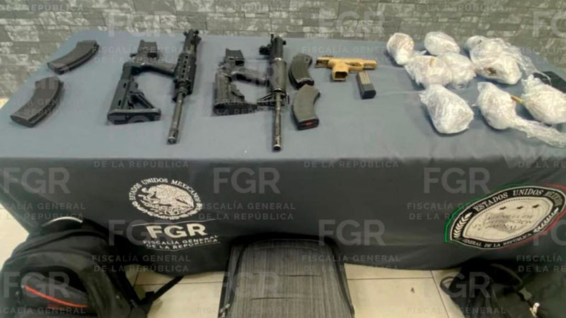 Cae sujeto con 3 armas largas y más de mil cartuchos útiles en Nuevo León 