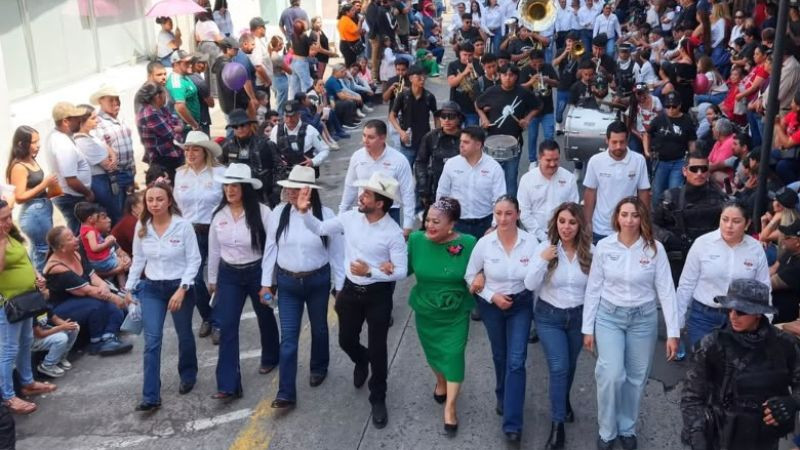 Humberto Jiménez Solís destaca orgullo y unidad de Los Reyes durante las Fiestas Patrias 