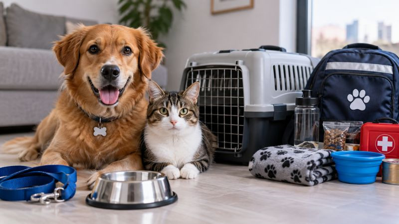Recomiendan tomar medidas para proteger a mascotas ante un sismo 