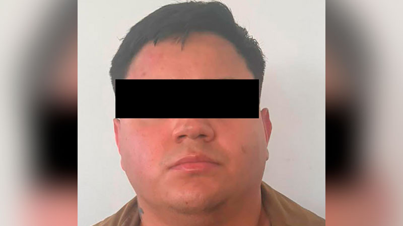 Detienen a Víctor Alfonso "N", presunto miembro de grupo criminal; acusado de extorsión y homicidio 