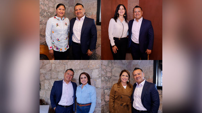 Unidad y diálogo, ejes de los primeros encuentros de Torres Piña 