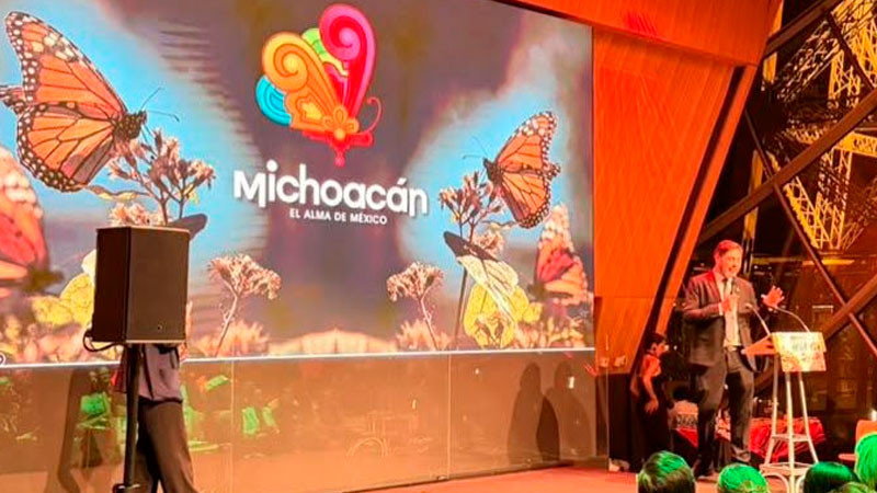 Michoacán lleva su riqueza turística y cultural hasta la Torre Eiffel 