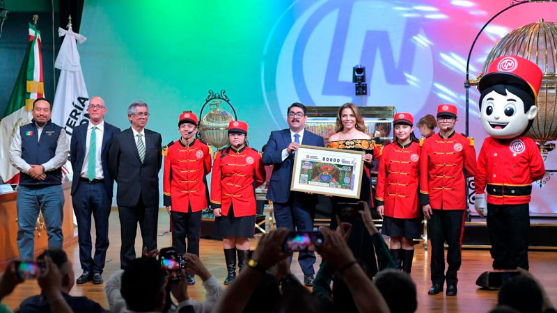 Con Sorteo Magno, Lotería Nacional celebra las fiestas patrias por el 216 aniversario de la lucha del México independiente y soberano    