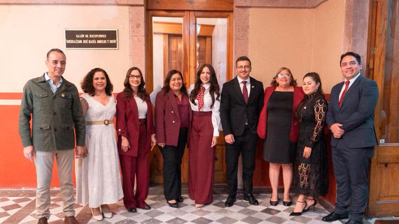 En Quinto Informe de Gobierno, Grupo Parlamentario de Morena reconoce gestión de Alfredo Ramírez Bedolla 