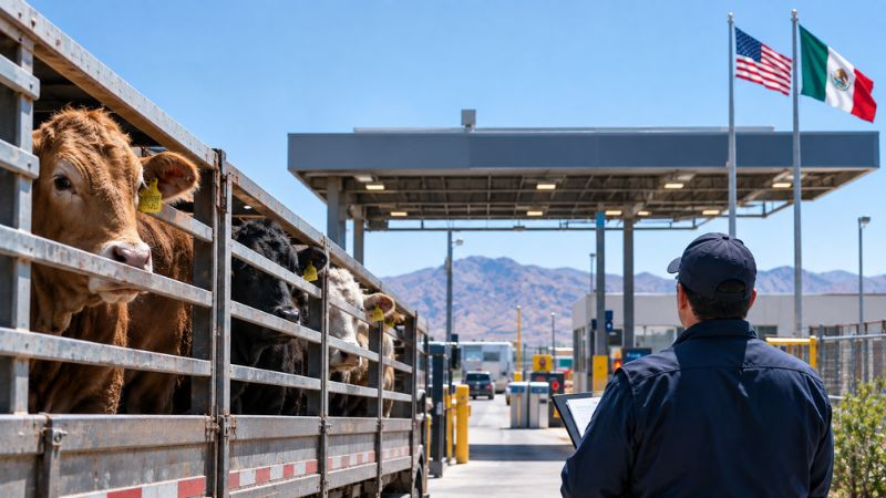 Estados Unidos reabrirá cruce ganadero de Santa Teresa para ganado mexicano 