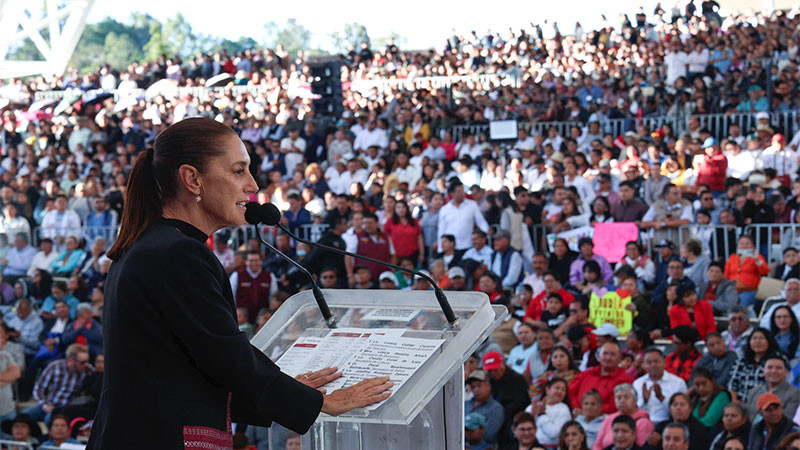 Cuando hay honestidad se pueden hacer Programas del Bienestar universales: presidenta Claudia Sheinbaum; en Tlaxcala son 460 mil beneficiarios 
