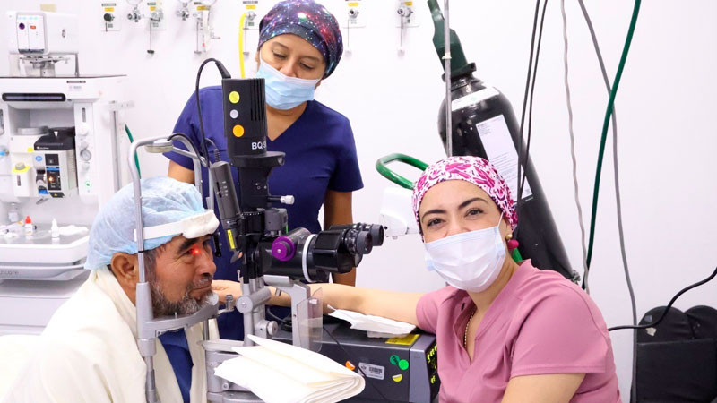 Beneficia Hospital Regional del ISSSTE en Morelos a 61 pacientes con jornada quirúrgica de oftalmología 