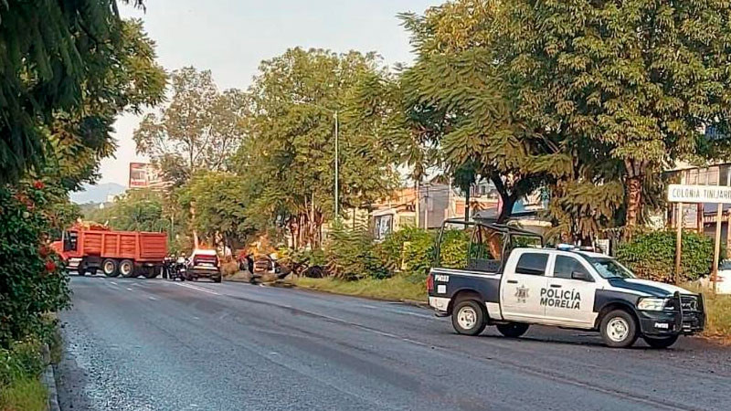Muere motociclista en accidente en Morelia, Michoacán; suman 27 fenecidos en el año en esta ciudad  