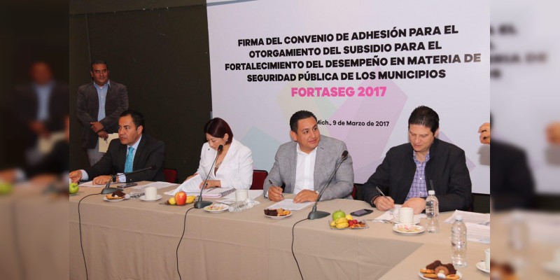 En 2017, Gobierno Municipal invertirá poco más de 200 millones de pesos para fortalecer la seguridad en Morelia: Alfonso Martínez 