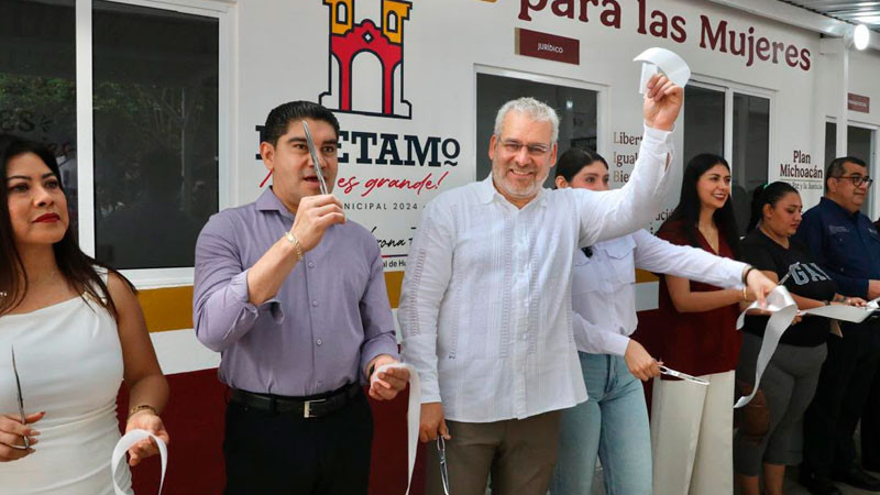 Más de 32 mil michoacanas han recibido atención integral en los Centros LIBRE para Mujeres: Bedolla 