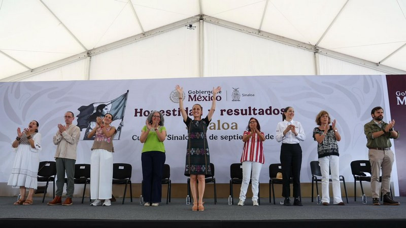 Gabinete federal brindará atención directa a Sinaloa, anuncia Sheinbaum 
