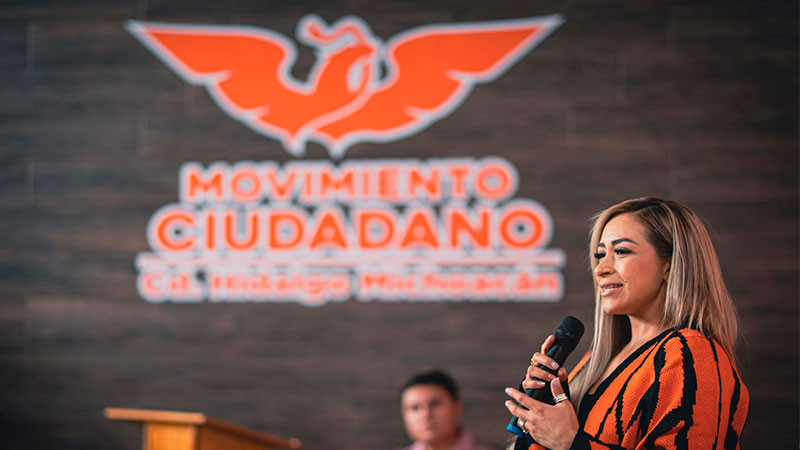 La Fuerza Naranja avanza en Ciudad Hidalgo; Grecia Aguilar respalda nueva estructura municipal 