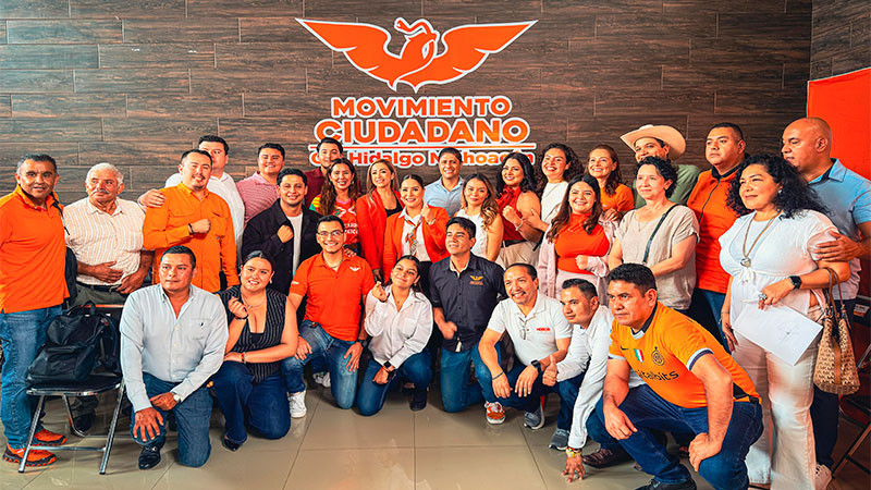 Movimiento Ciudadano amplía su presencia territorial en Ciudad Hidalgo, ponen en marcha casa e instalan comisión: Víctor Manríquez 