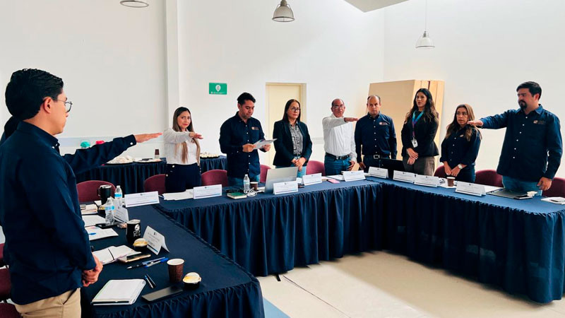 Fortalece CEDH Michoacán gestión documental con nueva integración del Grupo Interdisciplinario de Archivos 