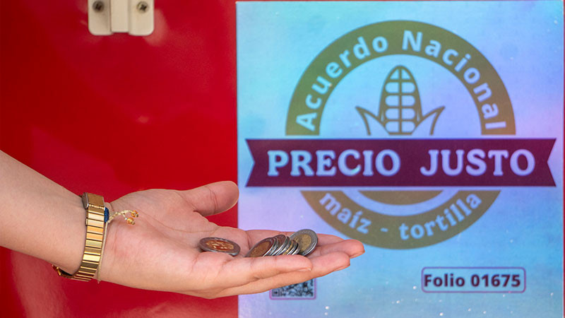 Se garantiza estabilidad del precio de la tortilla con abasto suficiente de maíz blanco 