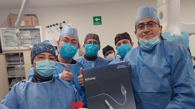 Hospital Regional de Morelos realiza primera rotablación asistida por ECMO en el ISSSTE para tratar obstrucción en arterias 