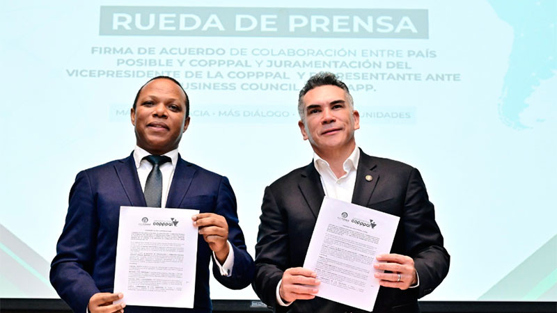 Firman convenio de colaboración el Partido País Posibe de la República Dominicana y la COPPAL  