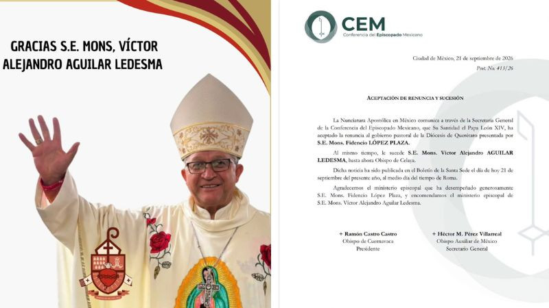 Tras cinco años en Celaya, Víctor Aguilar Ledesma será el nuevo obispo de Querétaro 