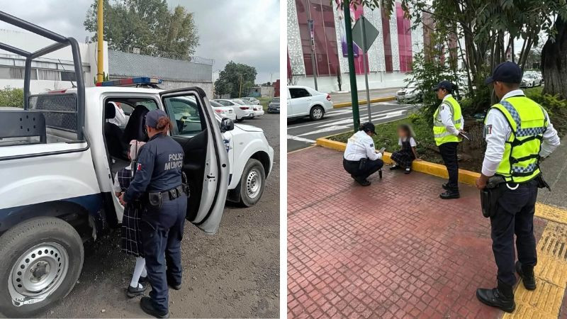 Localizan a menor extraviada y la ponen bajo resguardo en Uruapan 