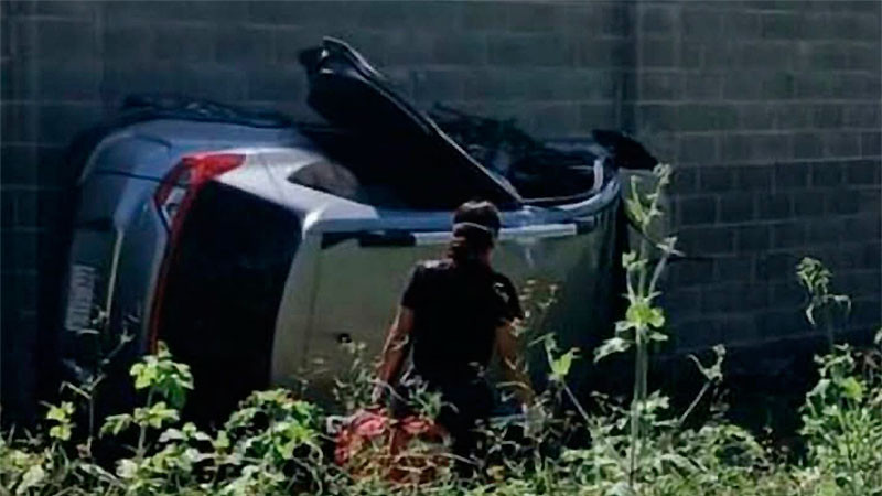 Fallece hombre en accidente automovilístico en Puruándiro, Michoacán  