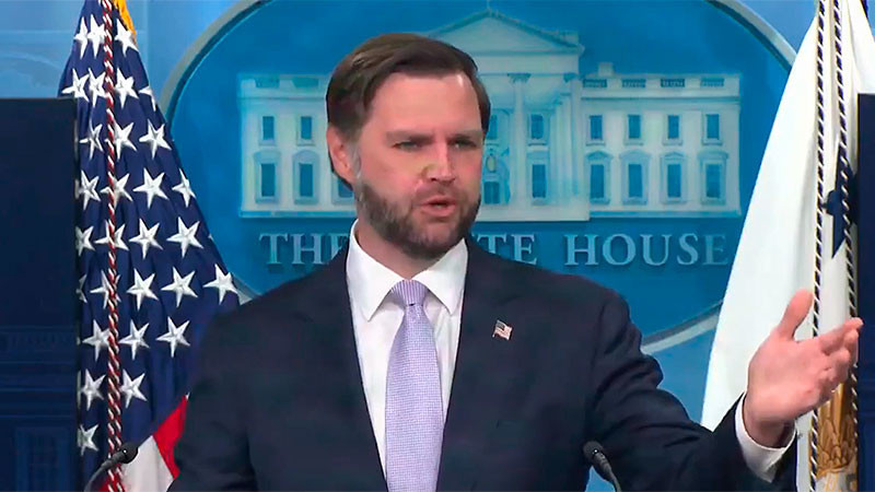 Vance defiende restricción de acceso a CNN, MS NOW y Político en la Casa Blanca 