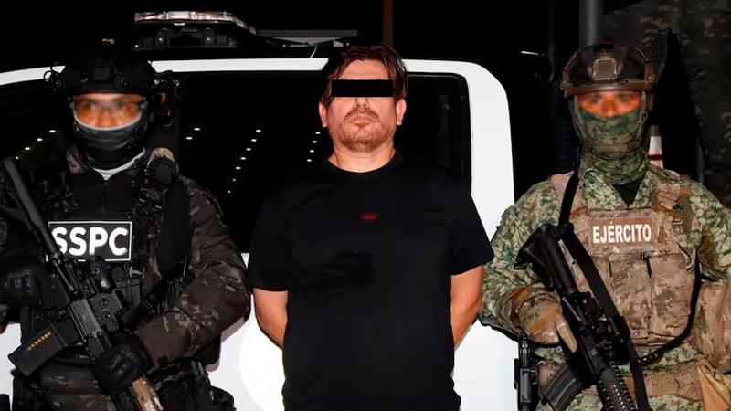 Cae "El Peli", presunto operador financiero de hijos de "El Chapo" Guzmán 