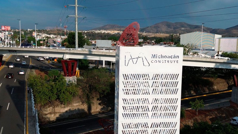 Michoacán transformó la movilidad en Morelia con 4 distribuidores viales: Rogelio Zarazúa 